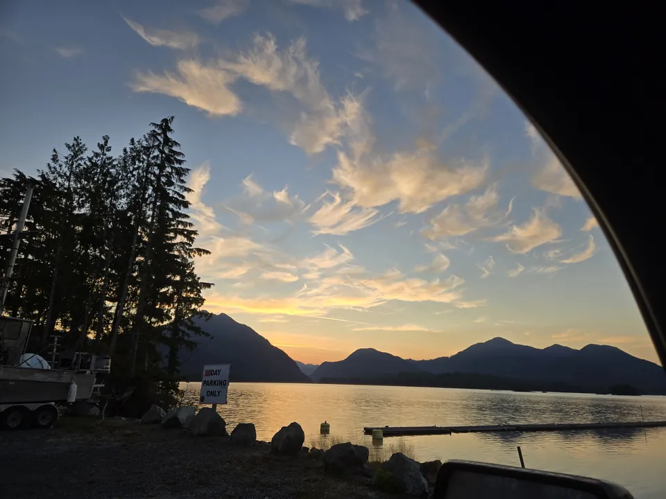 Sunrise from the harbour