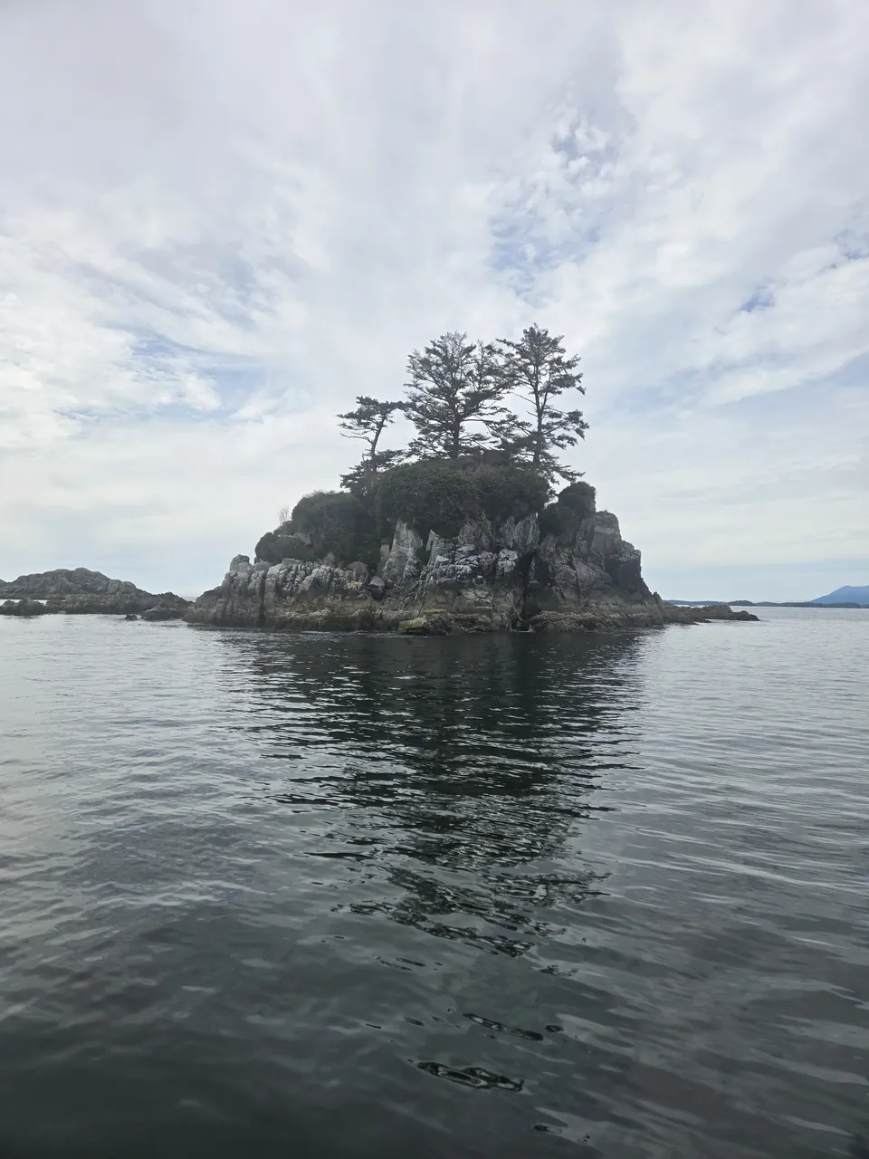 Island scenery on the BC coast