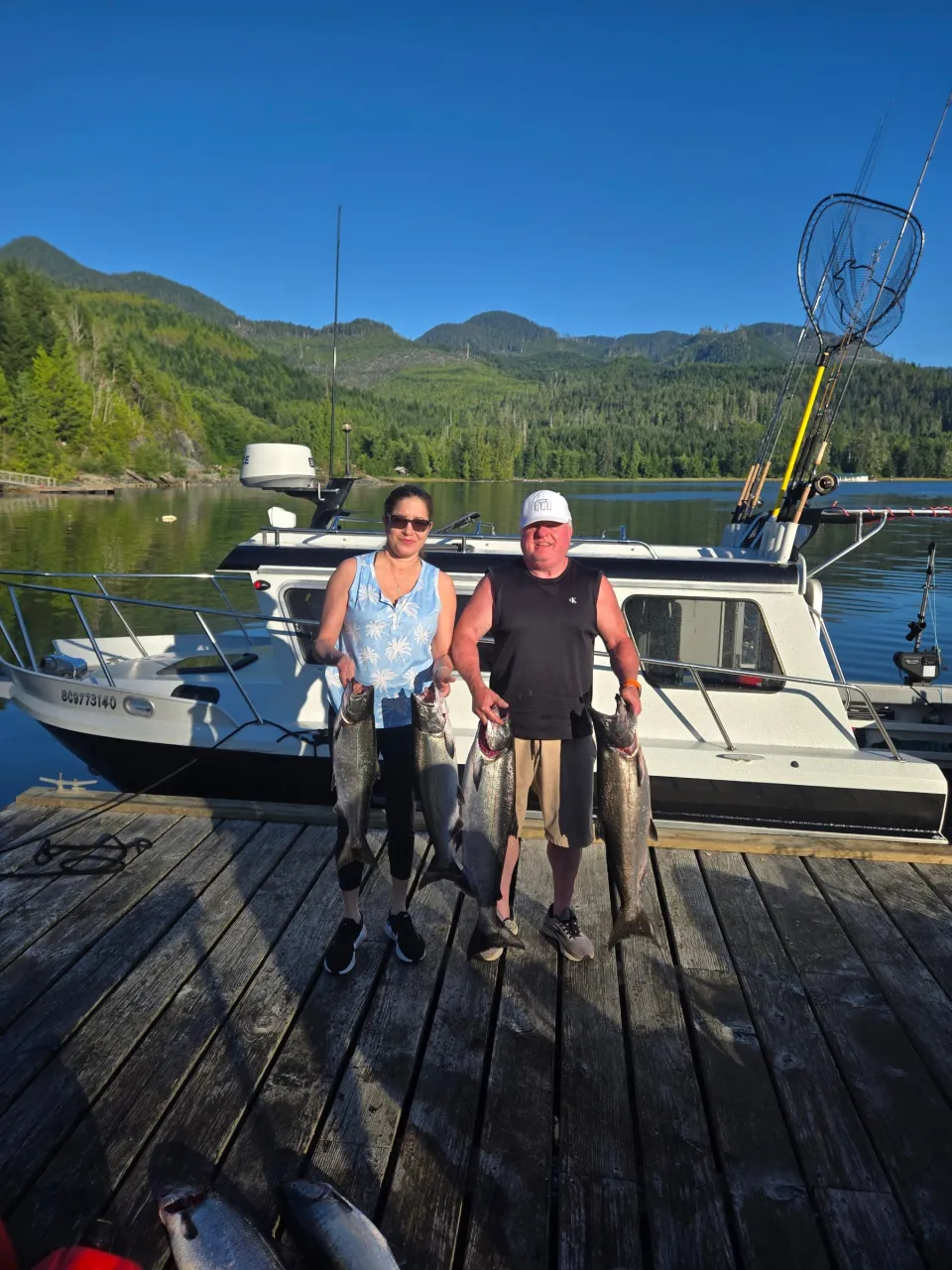 Outdoor Adventures BC fishing charter photo