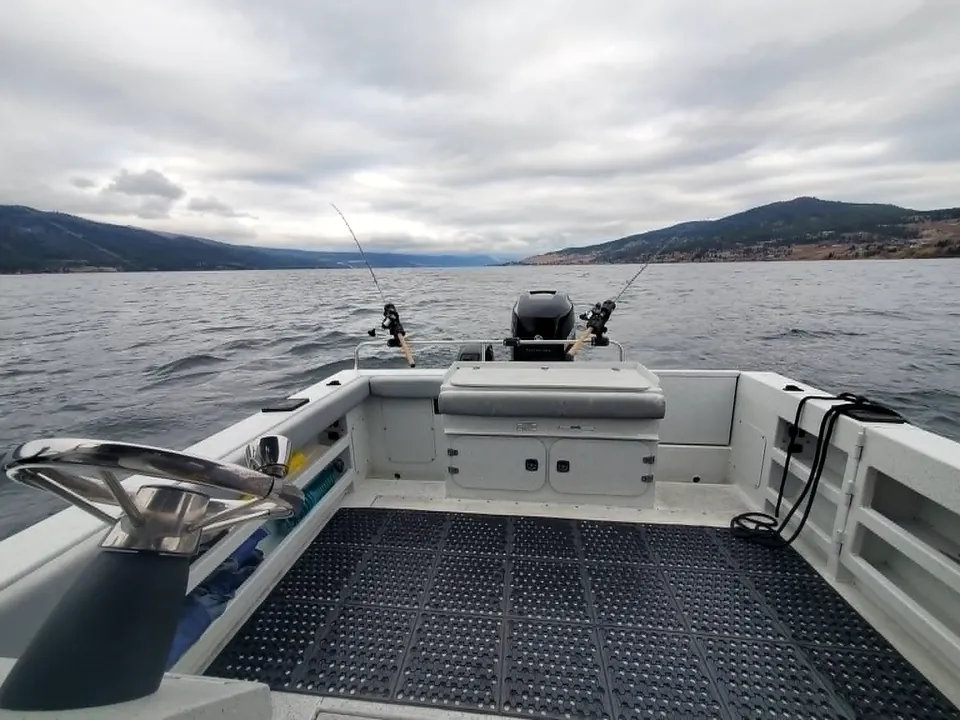 Trolling on Okanagan Lake